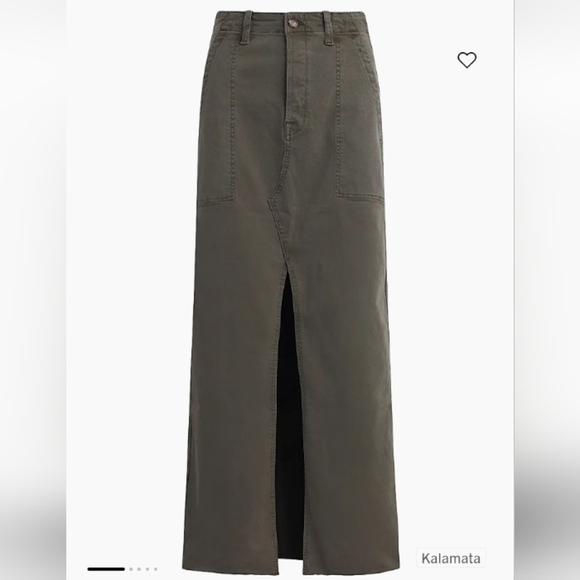 Favorite DaughterThe Sadie Utility Maxi Skirt In Kalamata